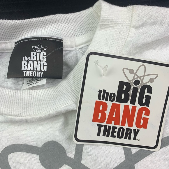 THE BIG BANG THEORY Short Sleeve Crew Neck Size M - Picture 4 of 8